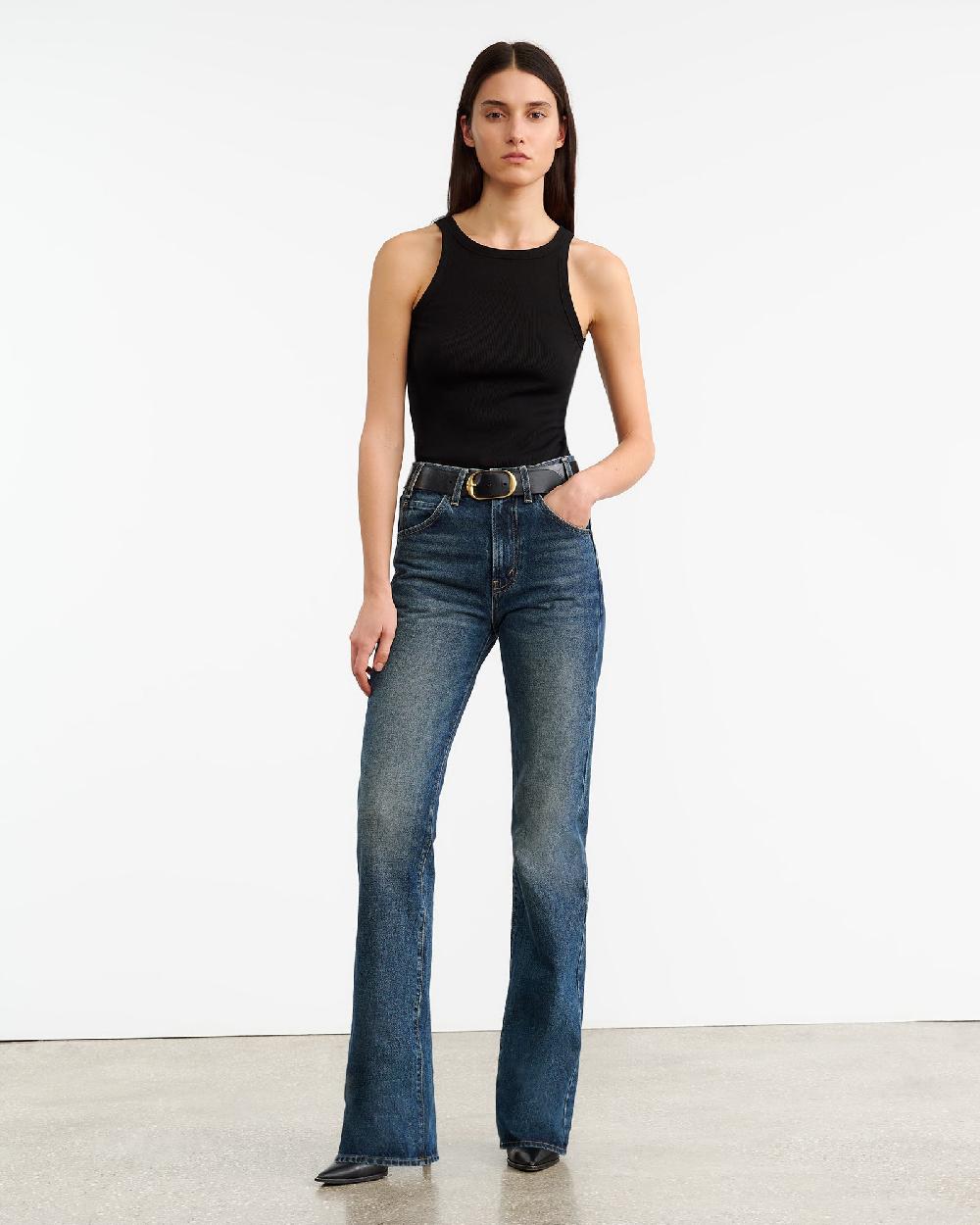 Nili Lotan JENNIFER TANK JET BLACK