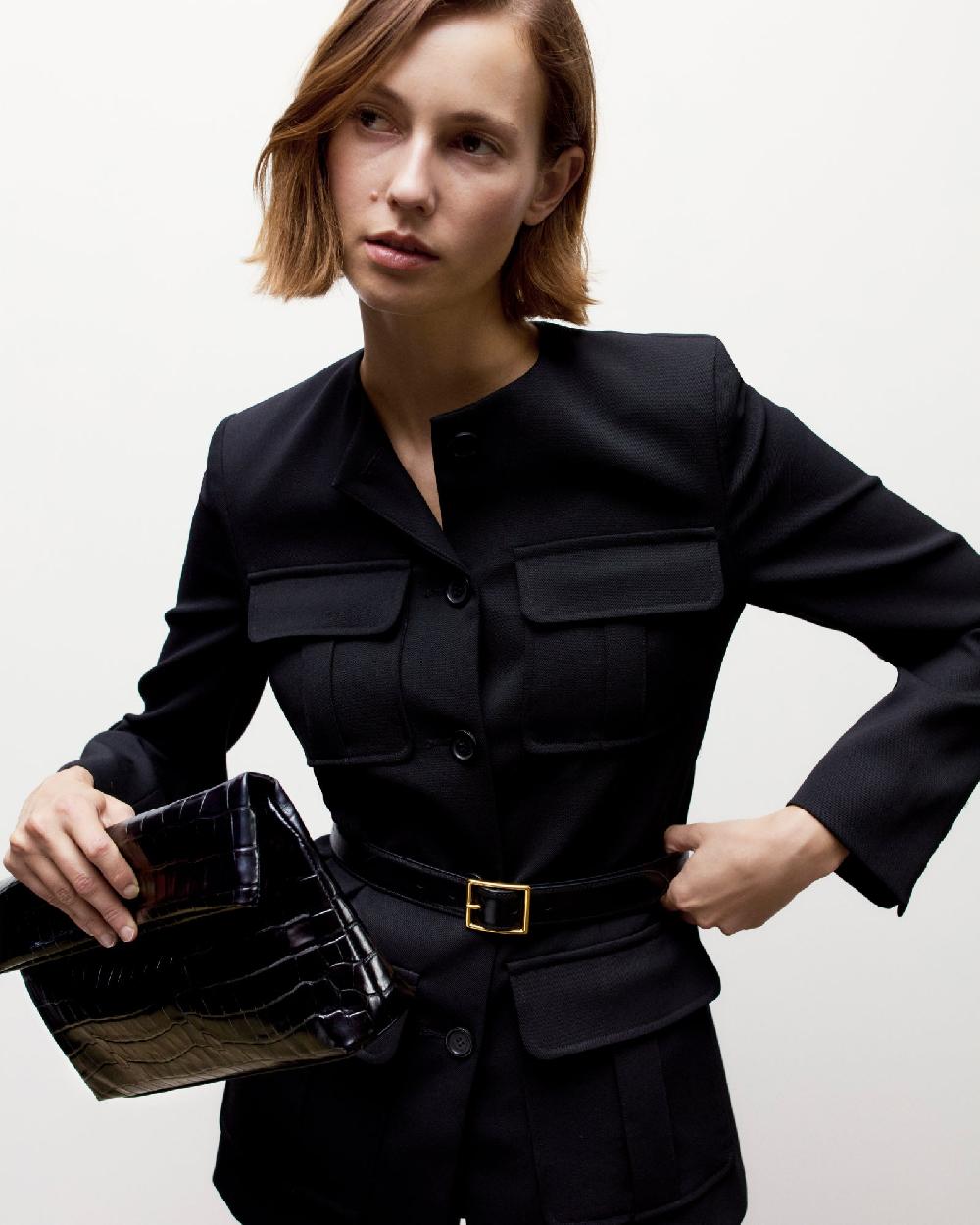 Nili Lotan JERRY CLUTCH BLACK