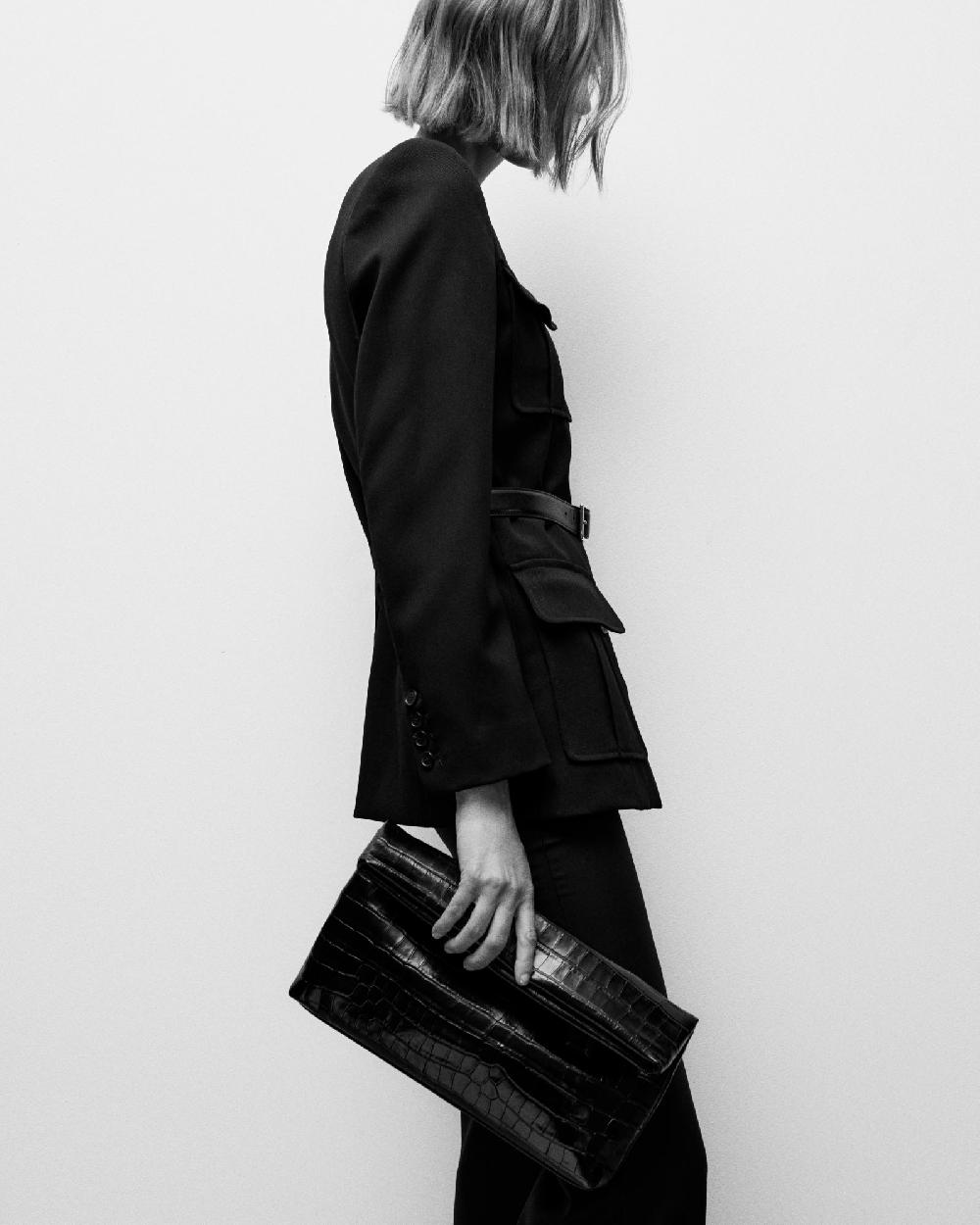 Nili Lotan JERRY CLUTCH BLACK