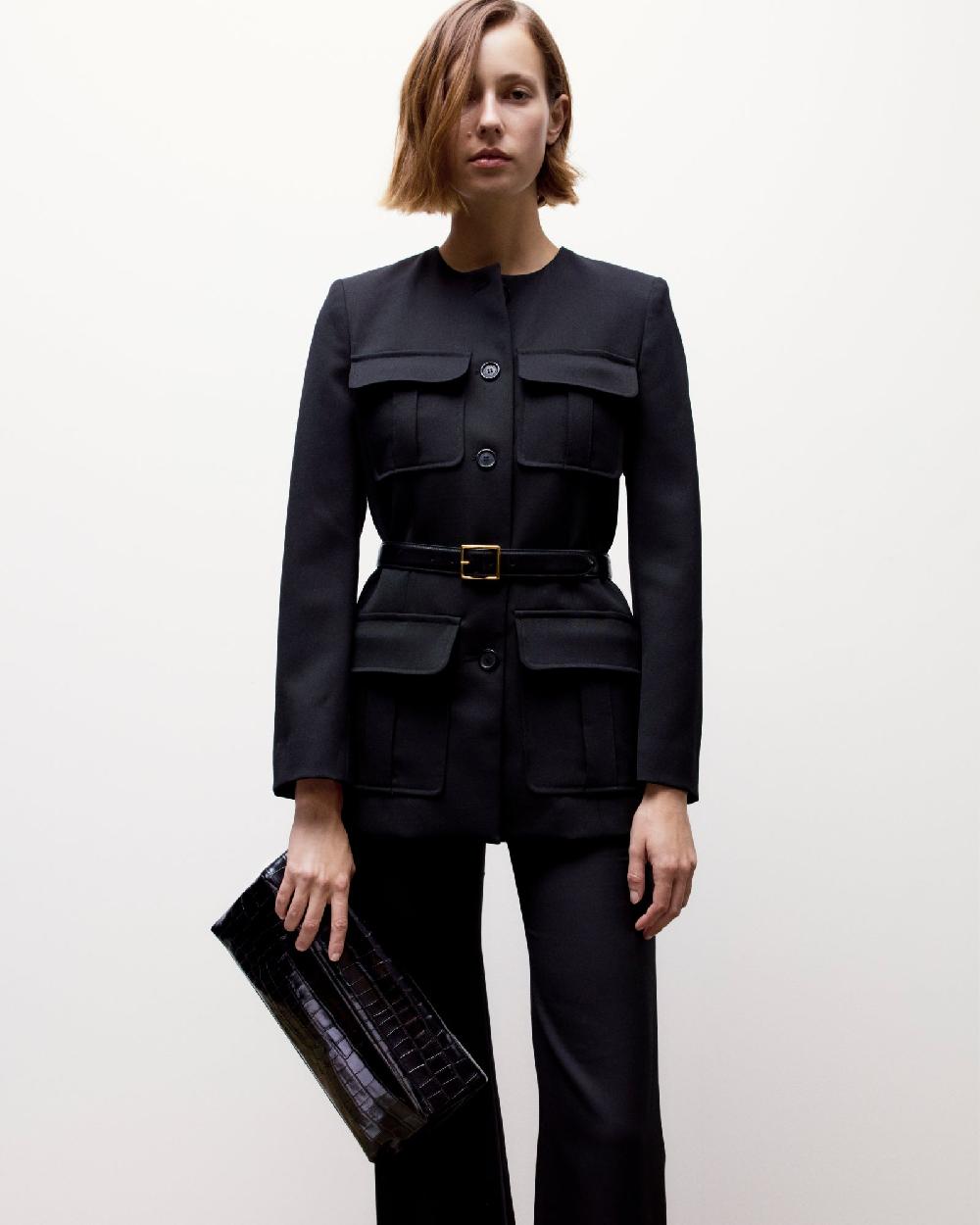 Nili Lotan JERRY CLUTCH BLACK