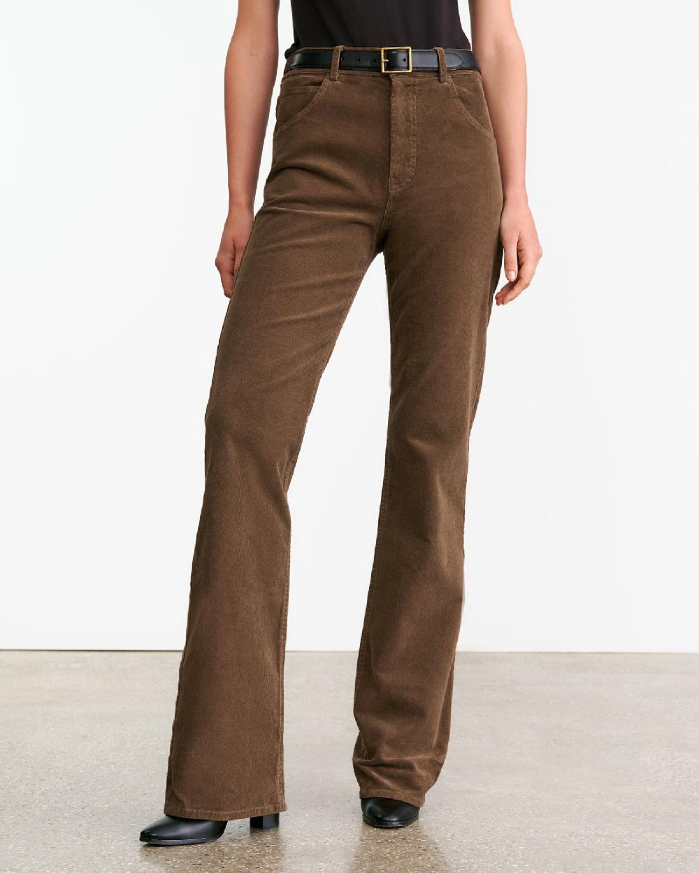 Nili Lotan JOAN CORDUROY PANT JET BLACK
