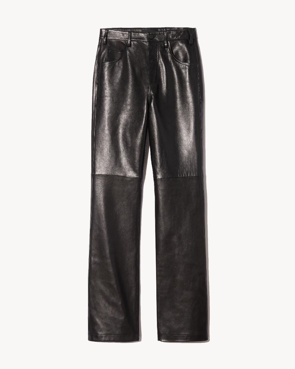 nili lotan JOAN LEATHER PANT ESPRESSO