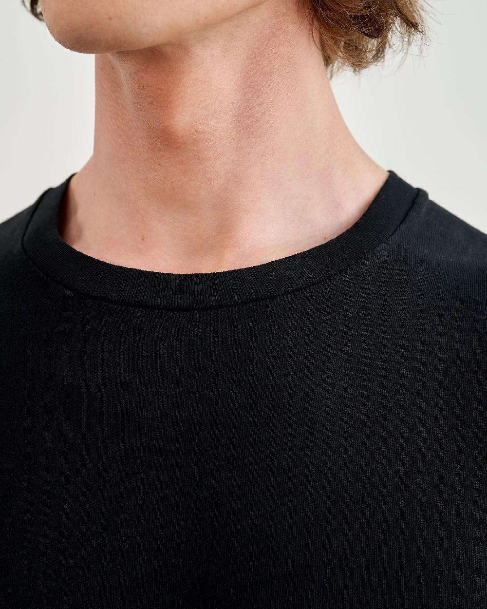 Nili Lotan KENT TEE JET BLACK