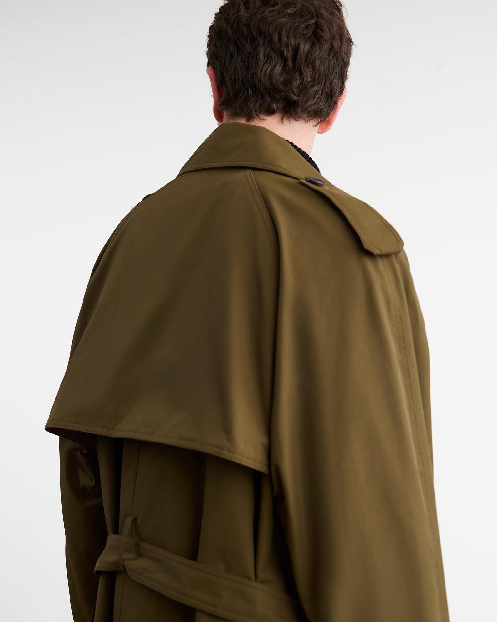 Nili Lotan KIERAN TRENCH COAT KHAKI