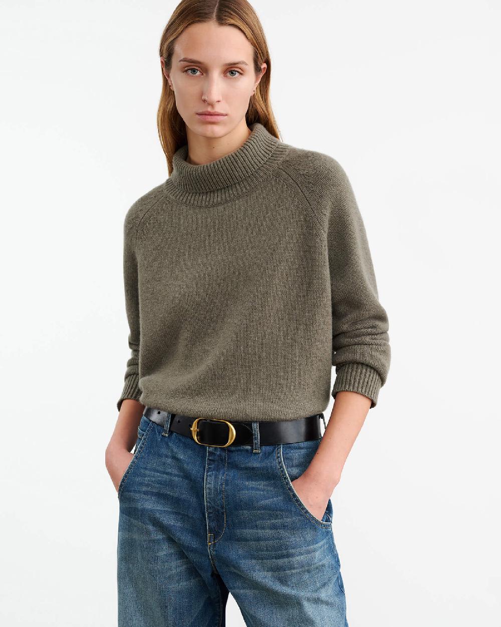 Nili Lotan LANIE CASHMERE SWEATER BLACK