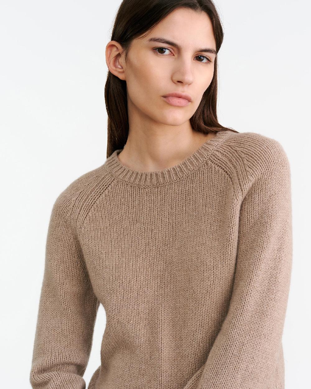 Nili Lotan LAUREL SWEATER TAUPE MELANGE