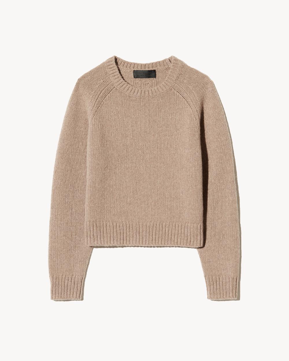 nili lotan LAUREL SWEATER TAUPE MELANGE
