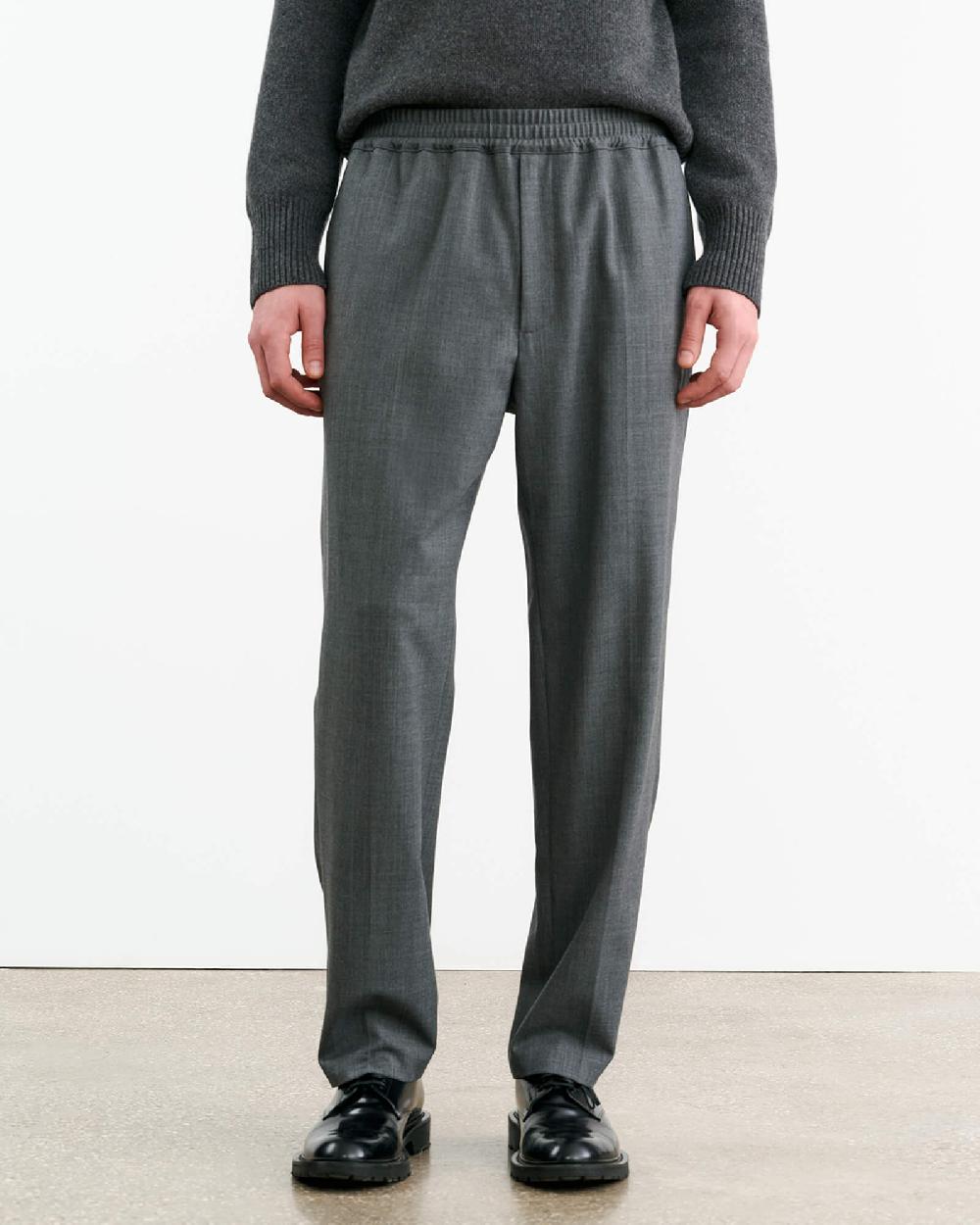 Nili Lotan LAWRENCE PANT HEATHER GREY