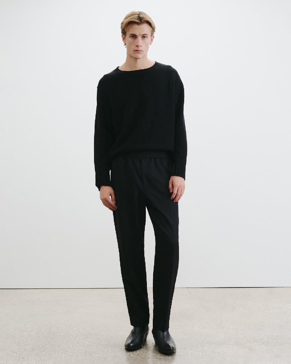 Nili Lotan LAWRENCE WOOL PANT BLACK