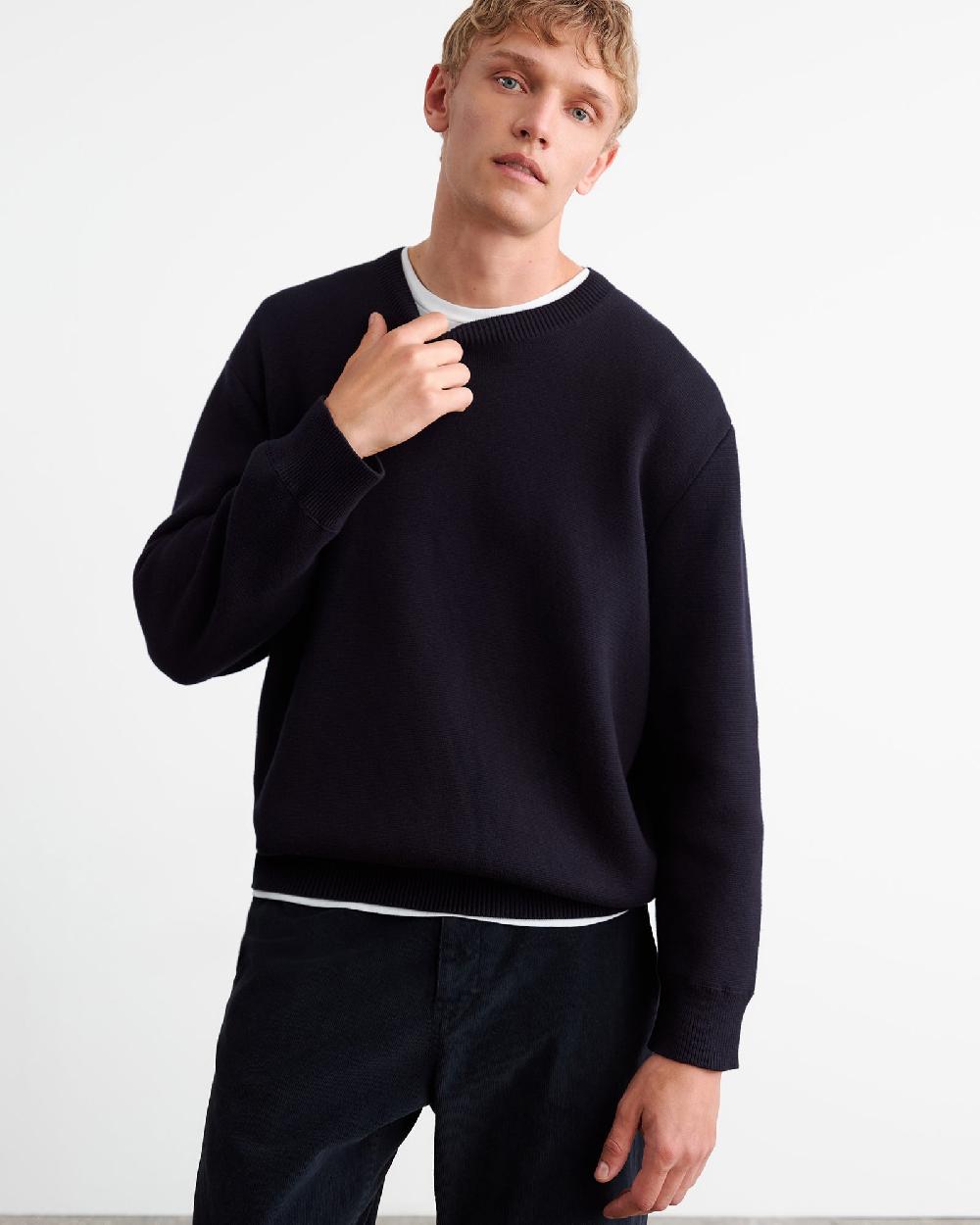 Nili Lotan LELAND SWEATER BLACK