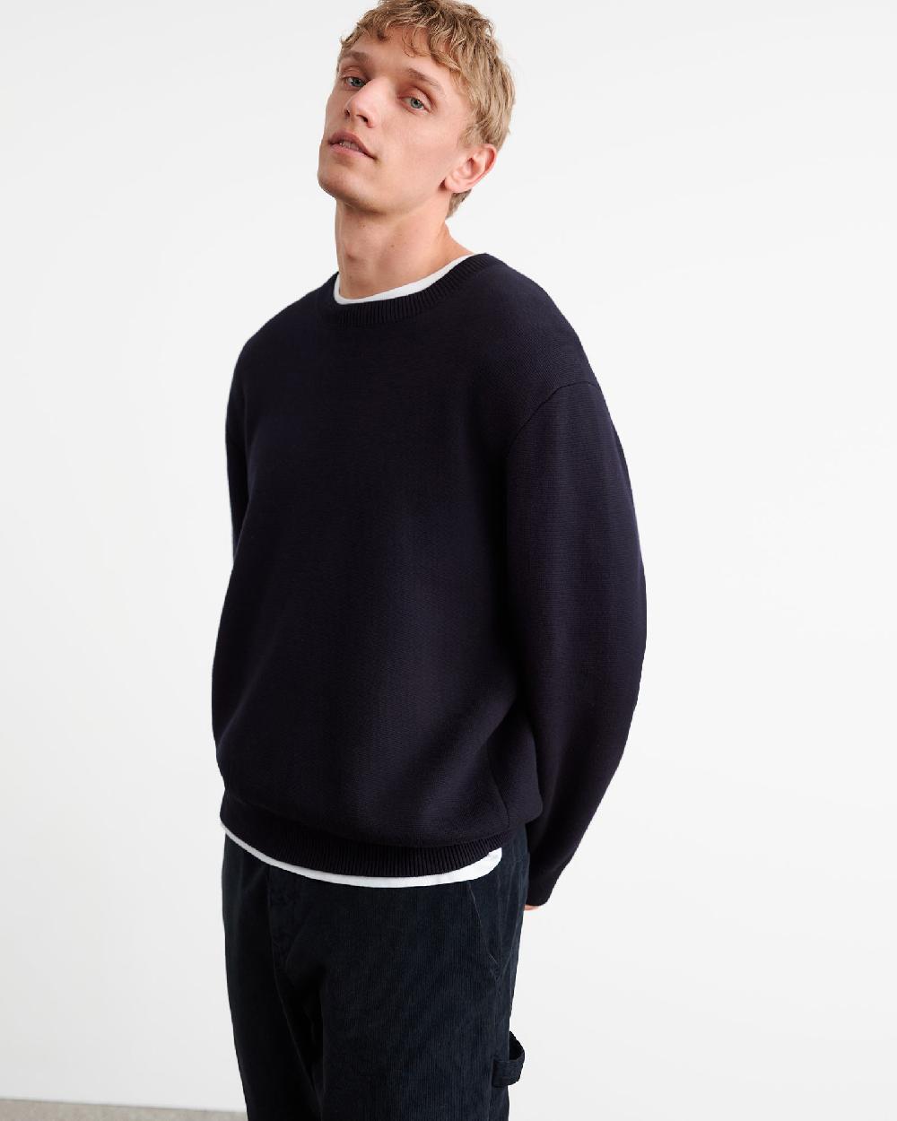 Nili Lotan LELAND SWEATER BLACK
