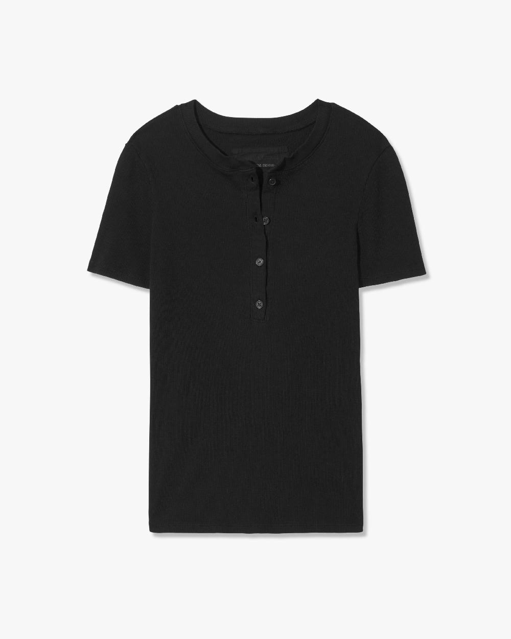 nili lotan LORENE HENLEY JET BLACK