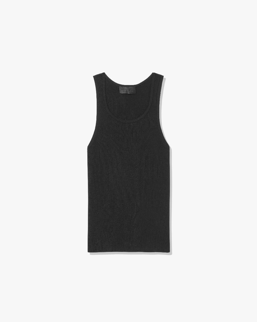 nili lotan LOTTIE SILK KNIT TANK CAMEL