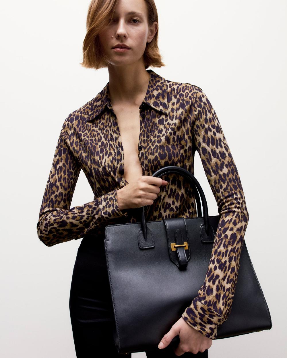 Nili Lotan LOU BAG BLACK