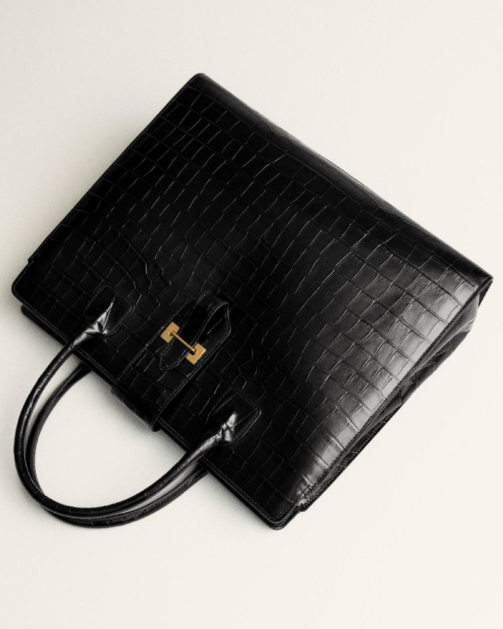 Nili Lotan LOU BAG BLACK