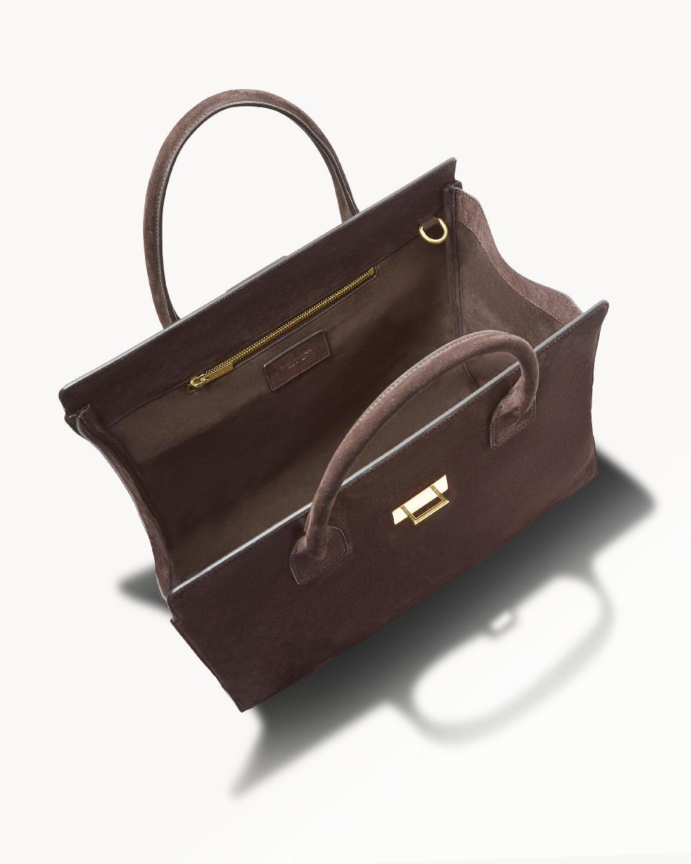 Nili Lotan LOU BAG ESPRESSO