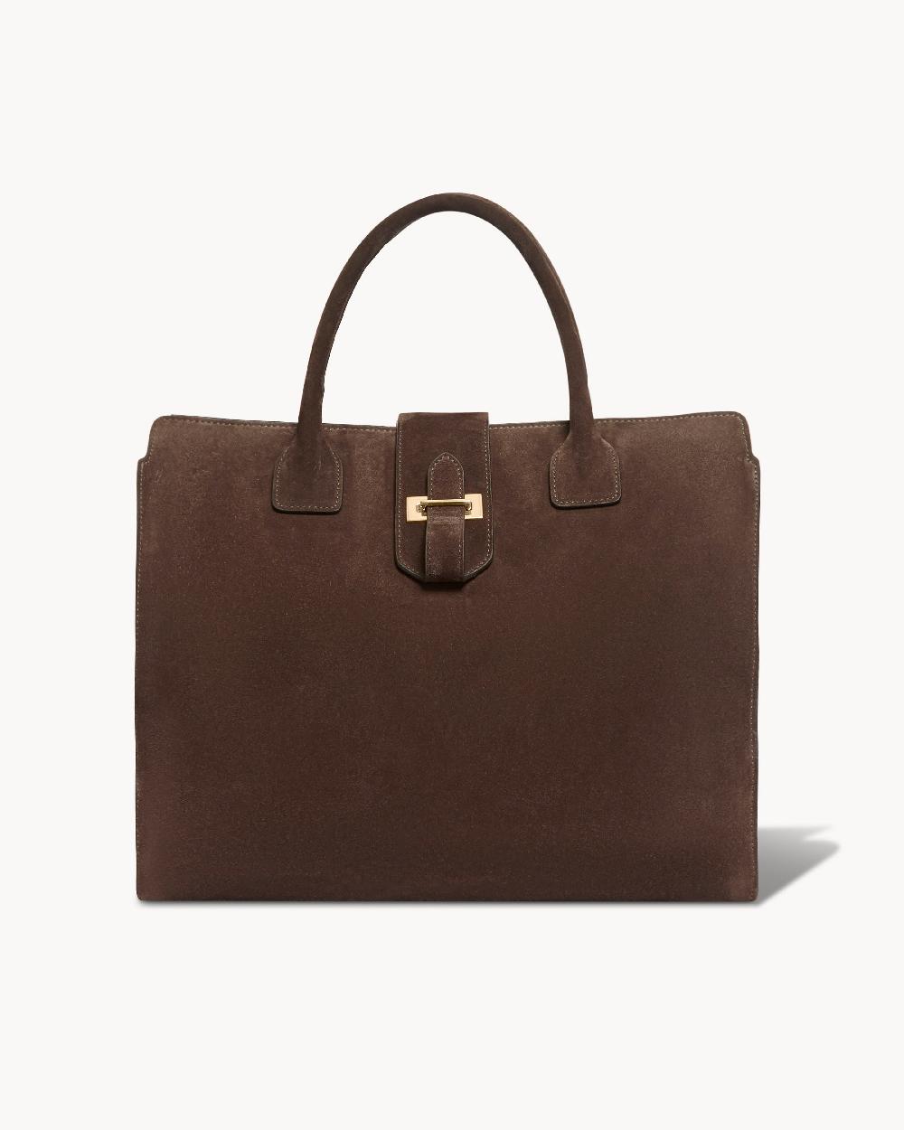 nili lotan LOU BAG ESPRESSO