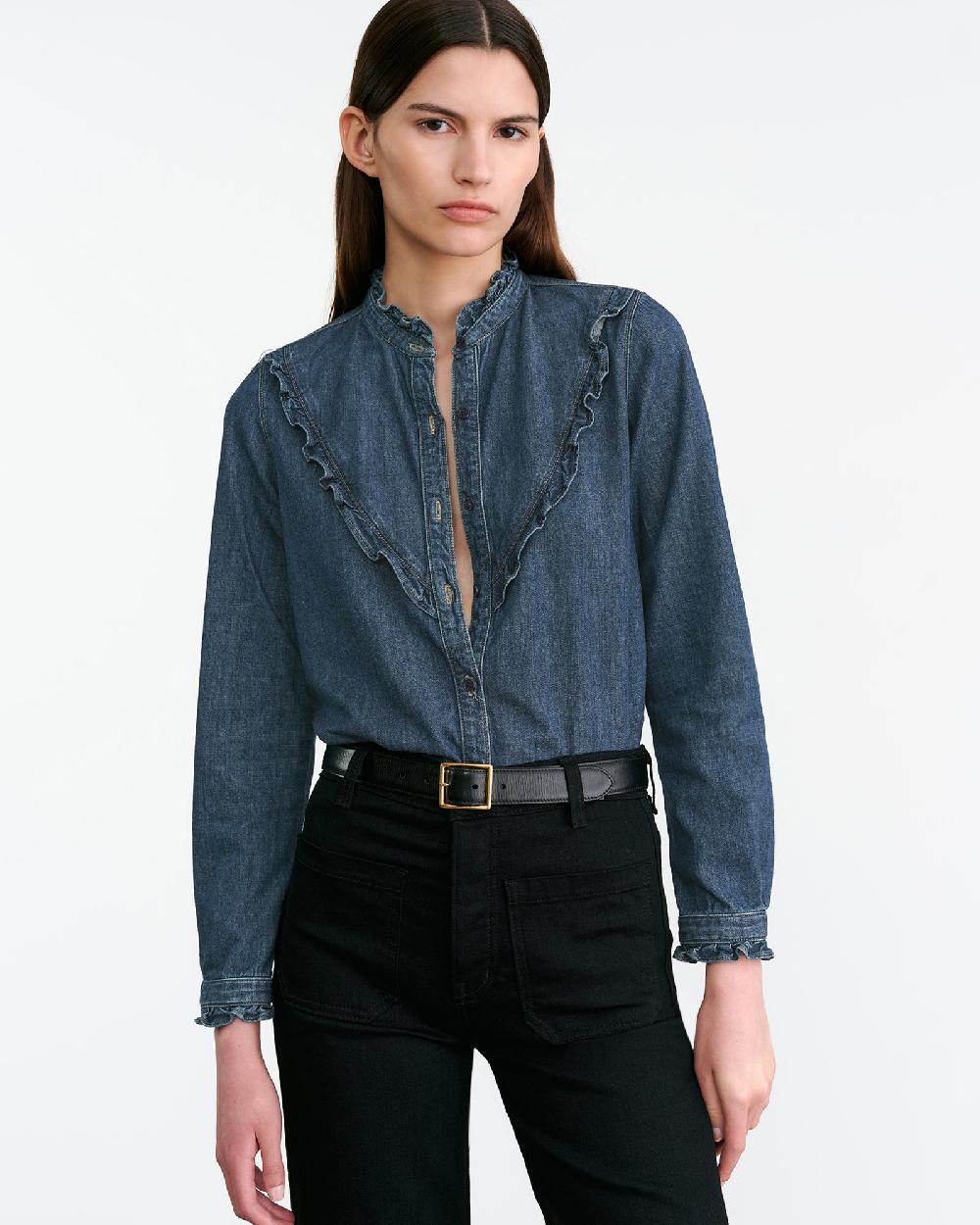 Nili Lotan MARCELA SHIRT CLASSIC WASH