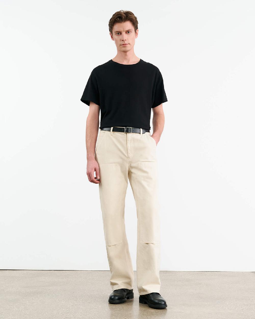Nili Lotan MILLER COTTON PANT STONE