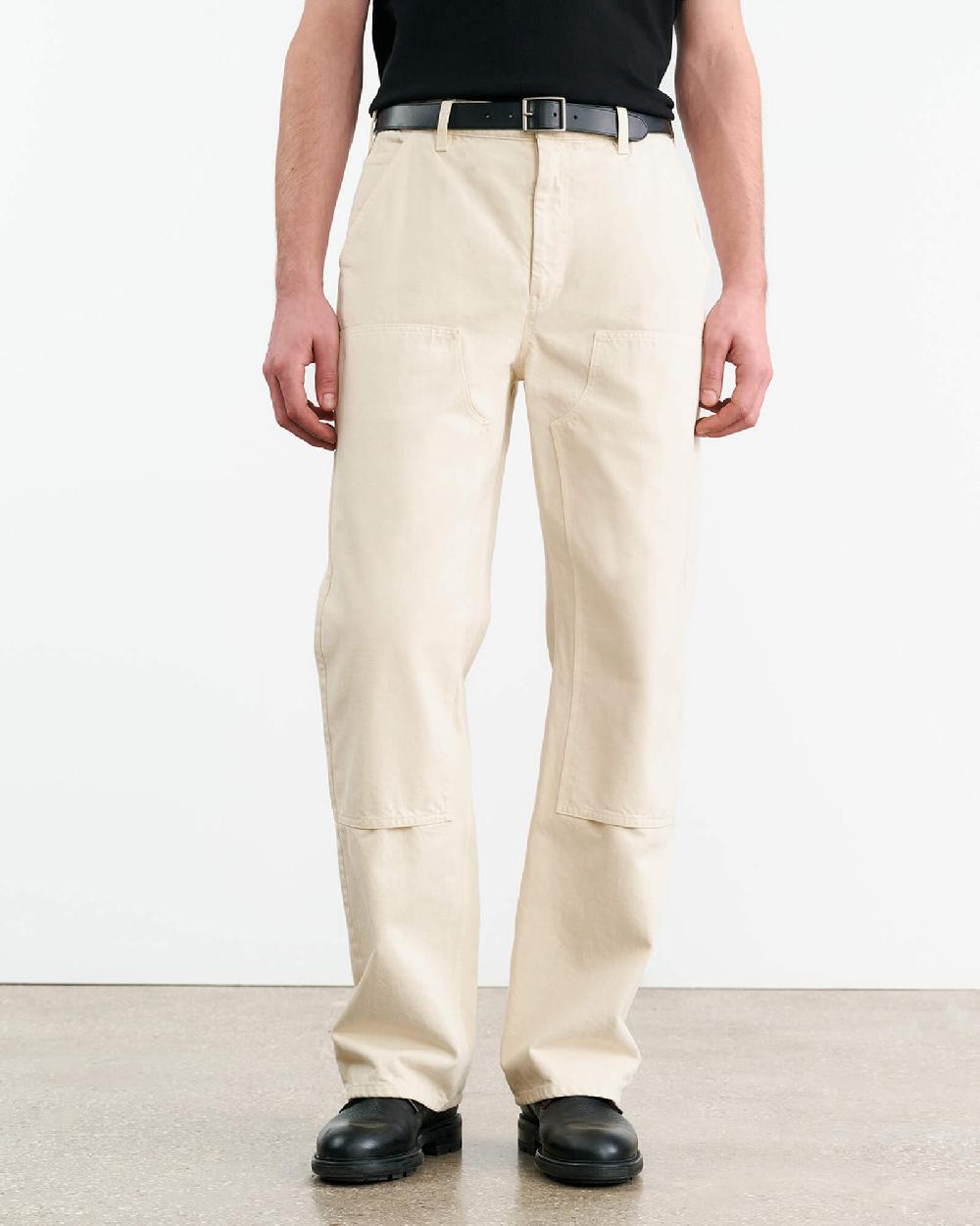 Nili Lotan MILLER COTTON PANT STONE