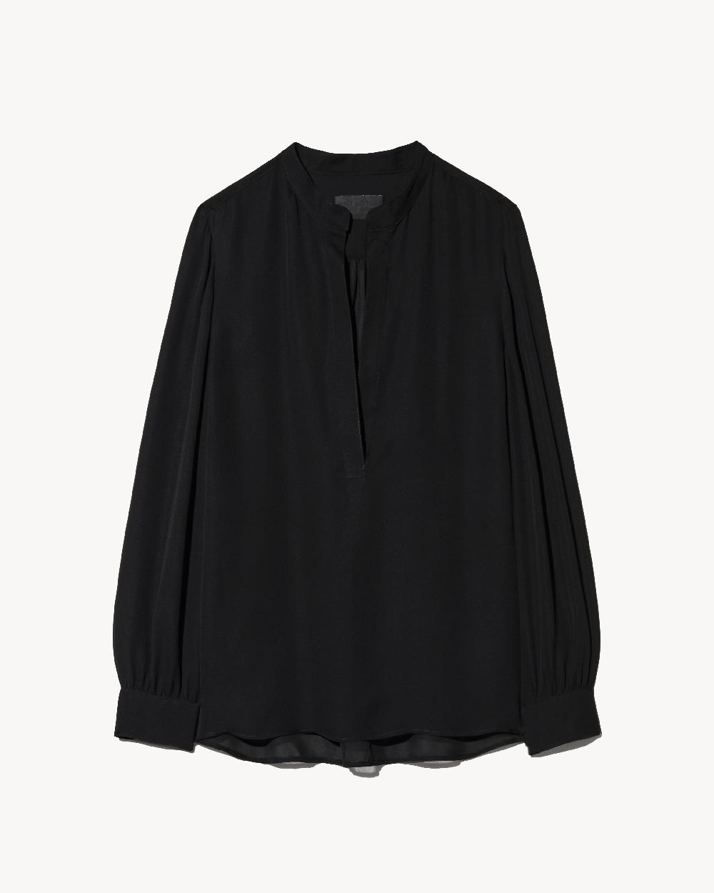 nili lotan MONTAINE SILK BLOUSE IVORY