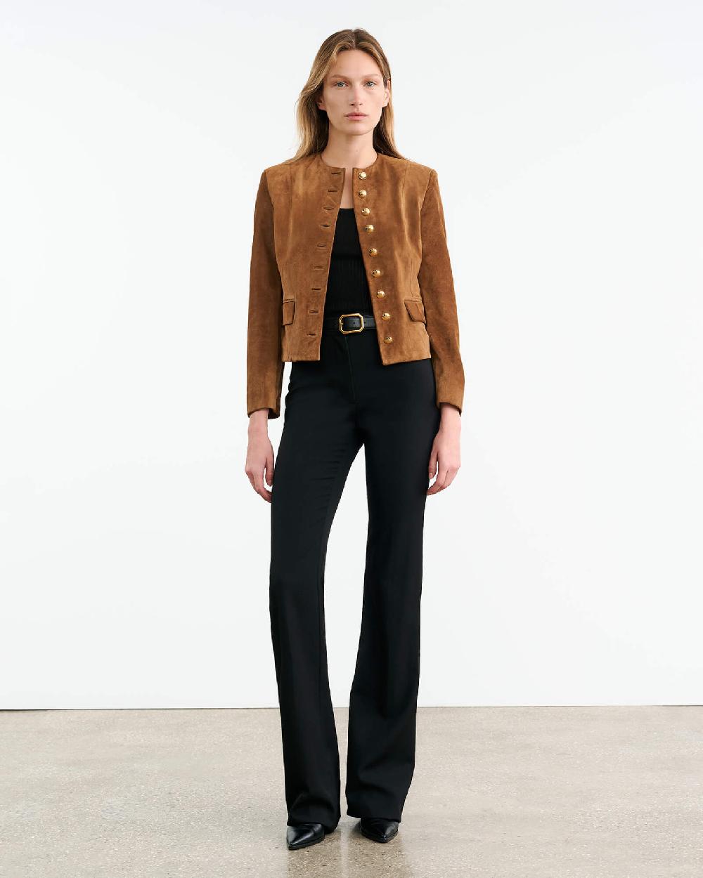 Nili Lotan NANON SUEDE JACKET MARTORA