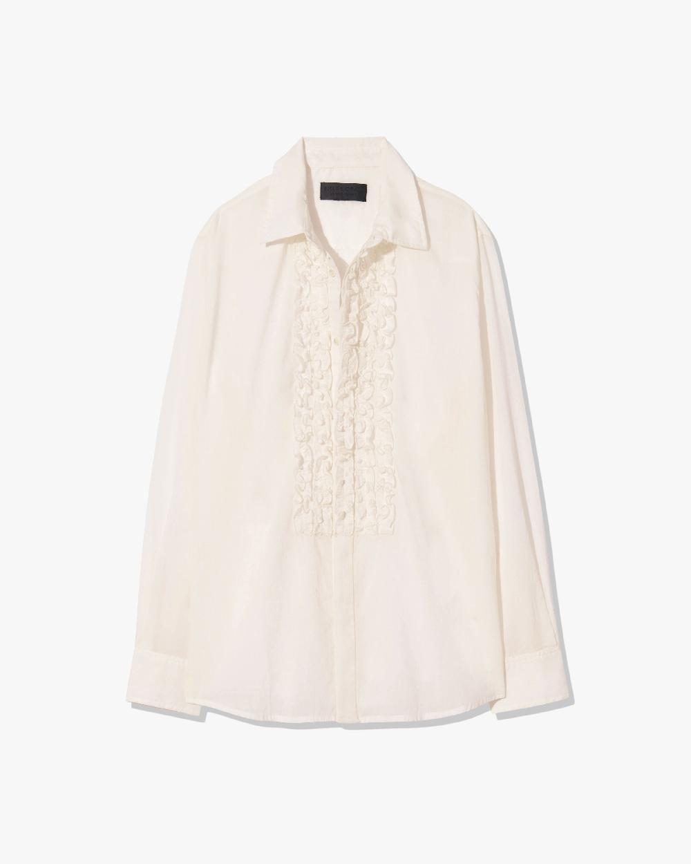 nili lotan NATHAEL SHIRT IVORY