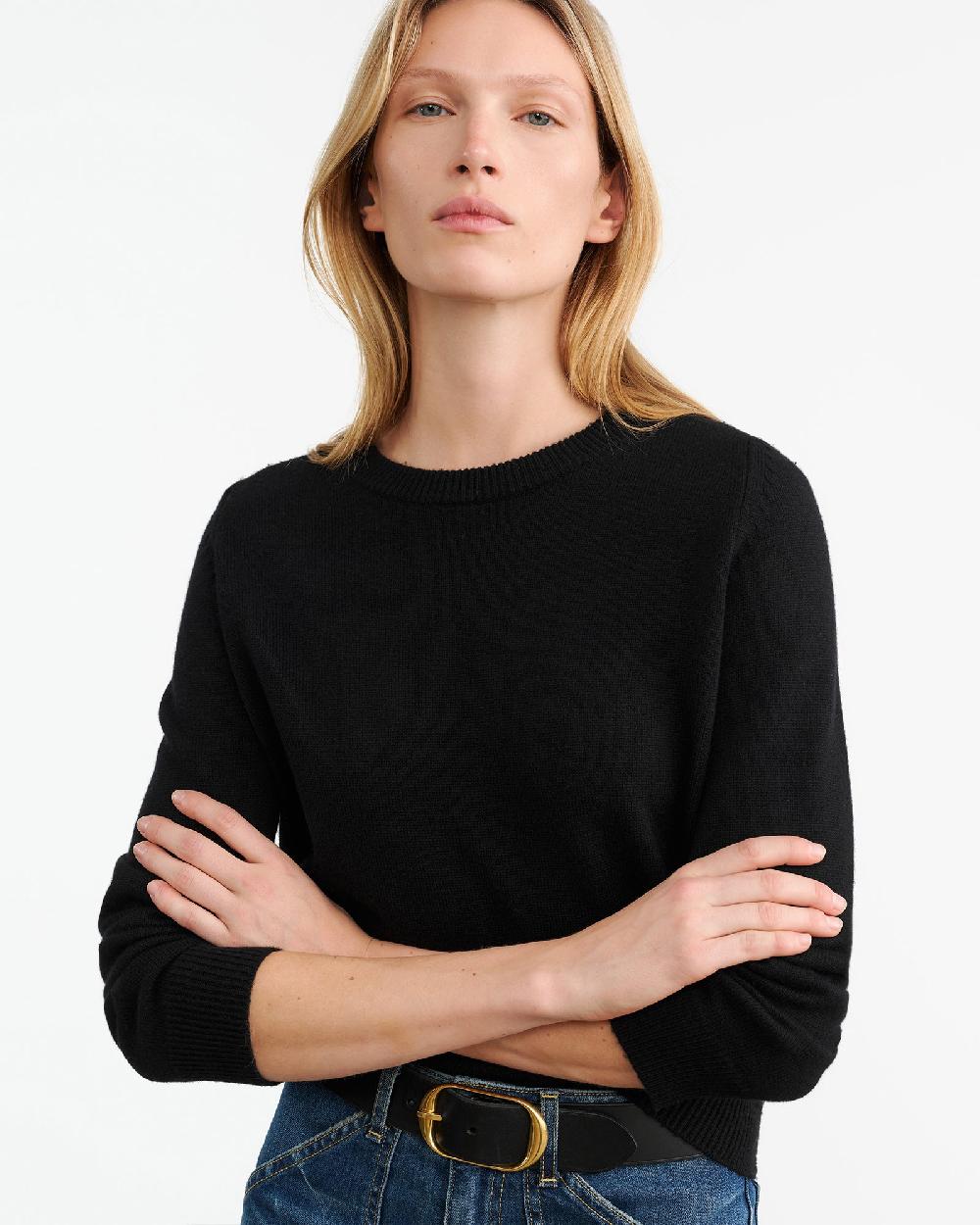 Nili Lotan NORA CASHMERE SWEATER TAUPE