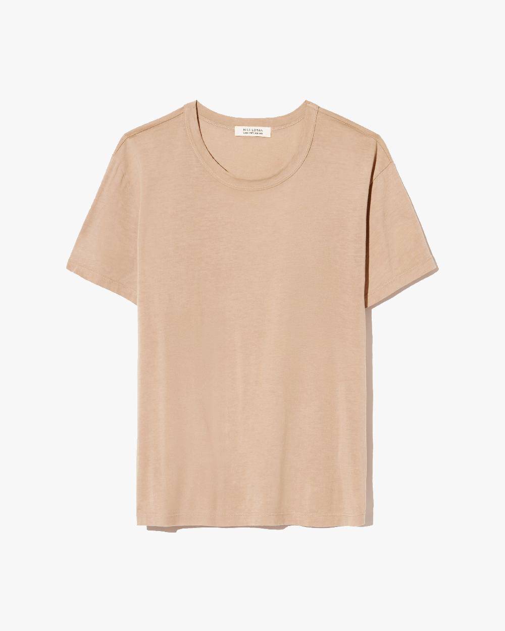 nili lotan NOYA TEE PALE KHAKI