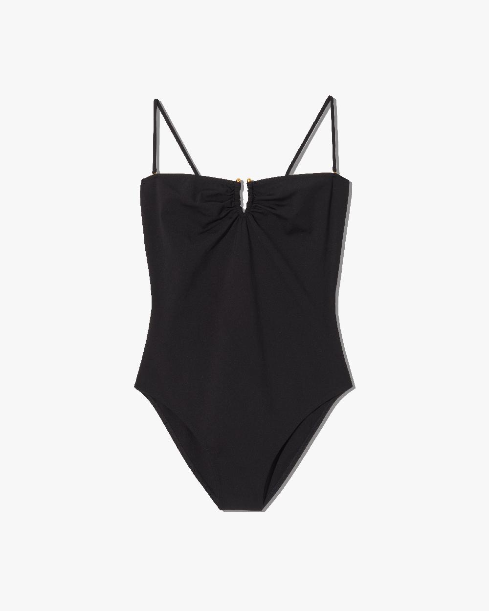 nili lotan ONE PIECE BATHING SUIT BLACK