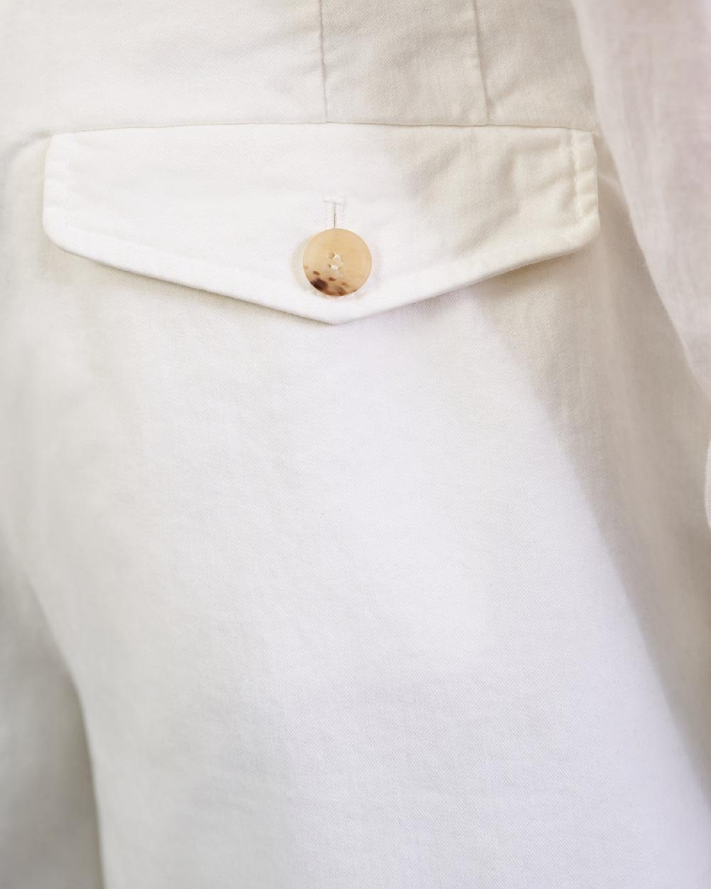 Nili Lotan PARIS COTTON PANT WHITE