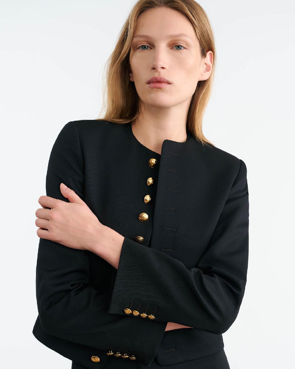 Nili Lotan PATTI JACKET BLACK