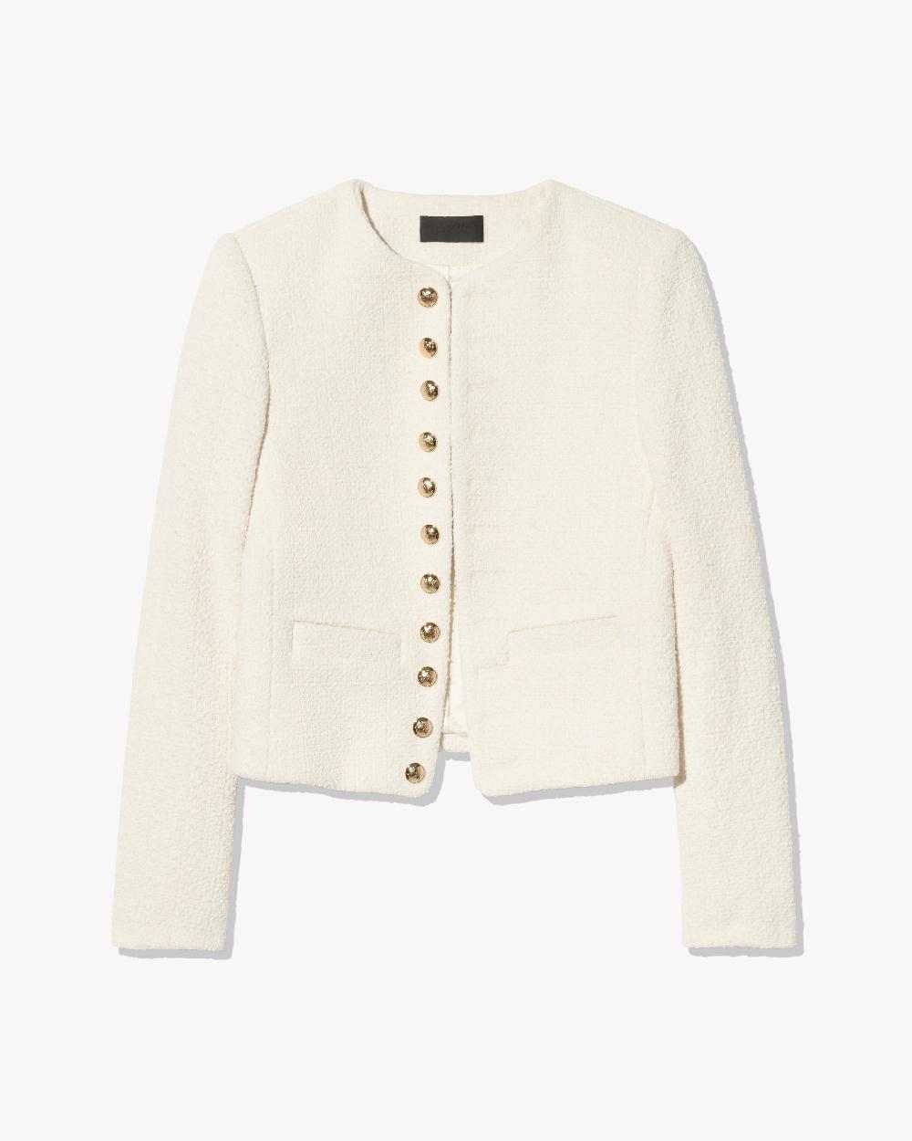 nili lotan PATTI JACKET IVORY