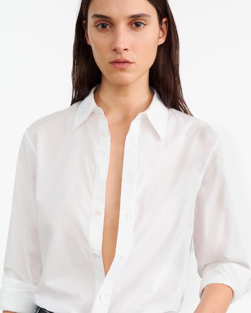 Nili Lotan RAPHAEL SHIRT WHITE