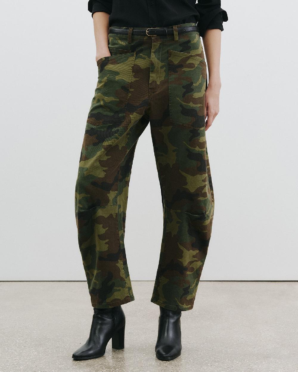 Nili Lotan SHON CAMOUFLAGE PANT CAMOUFLAGE