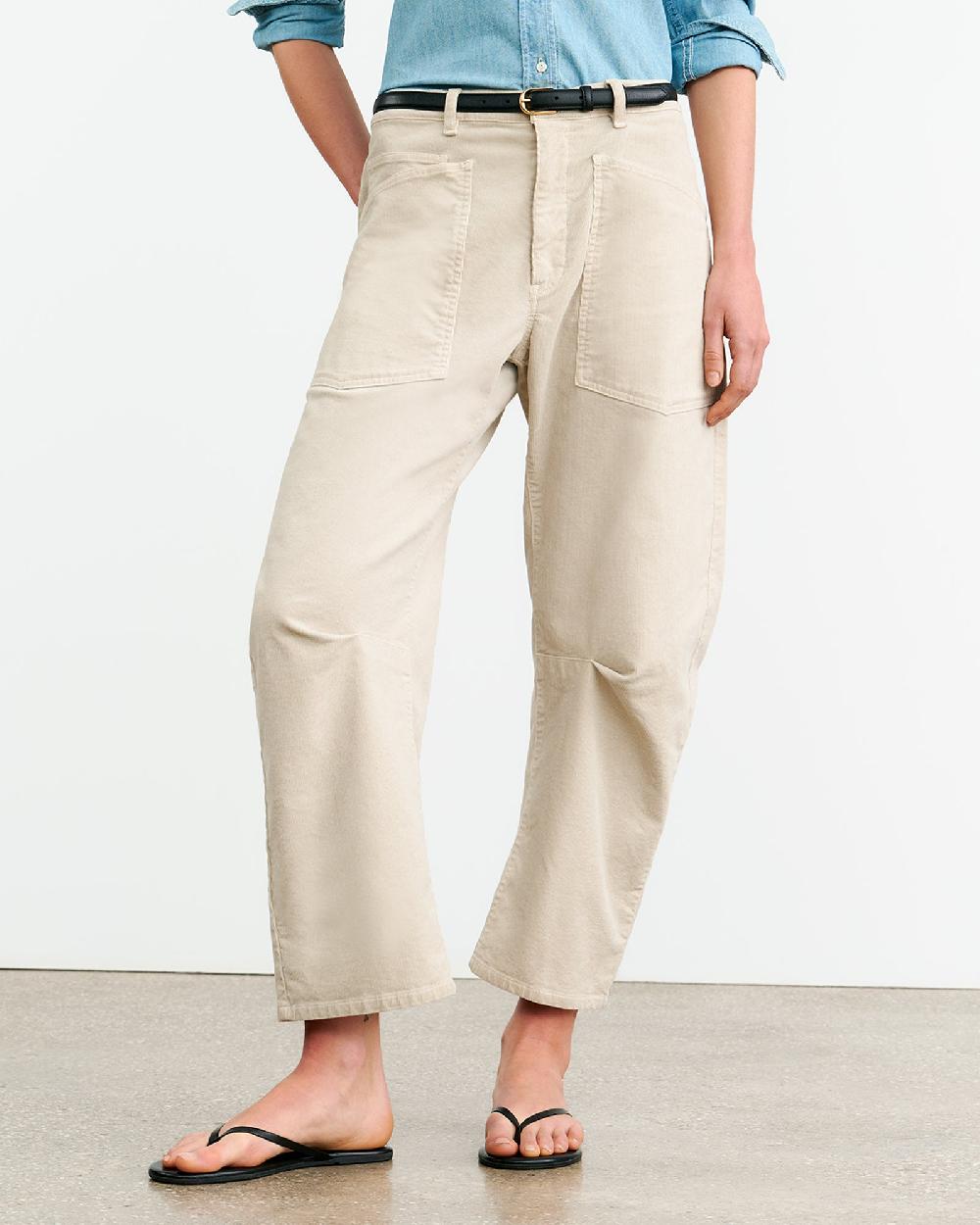 Nili Lotan SHON CORDUROY PANT CAFFE