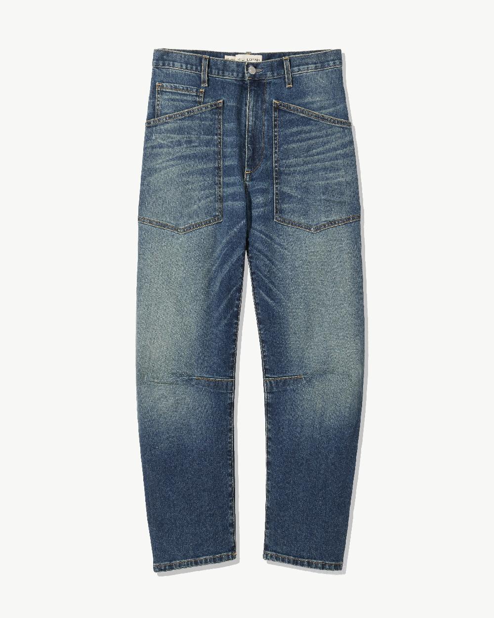 nili lotan SHON JEAN INDIGO RINSE