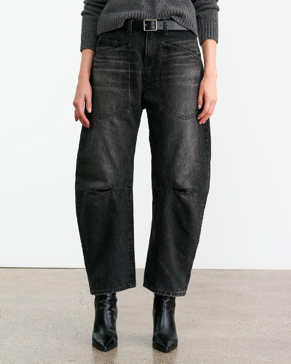 Nili Lotan SHON JEAN STONE BLACK WASH