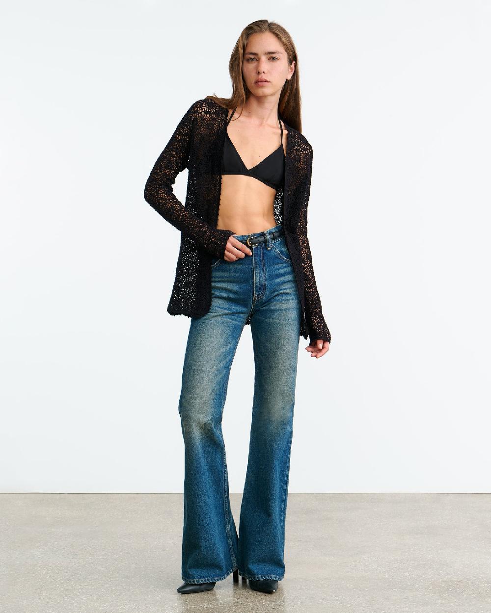 Nili Lotan STACY CARDIGAN BLACK