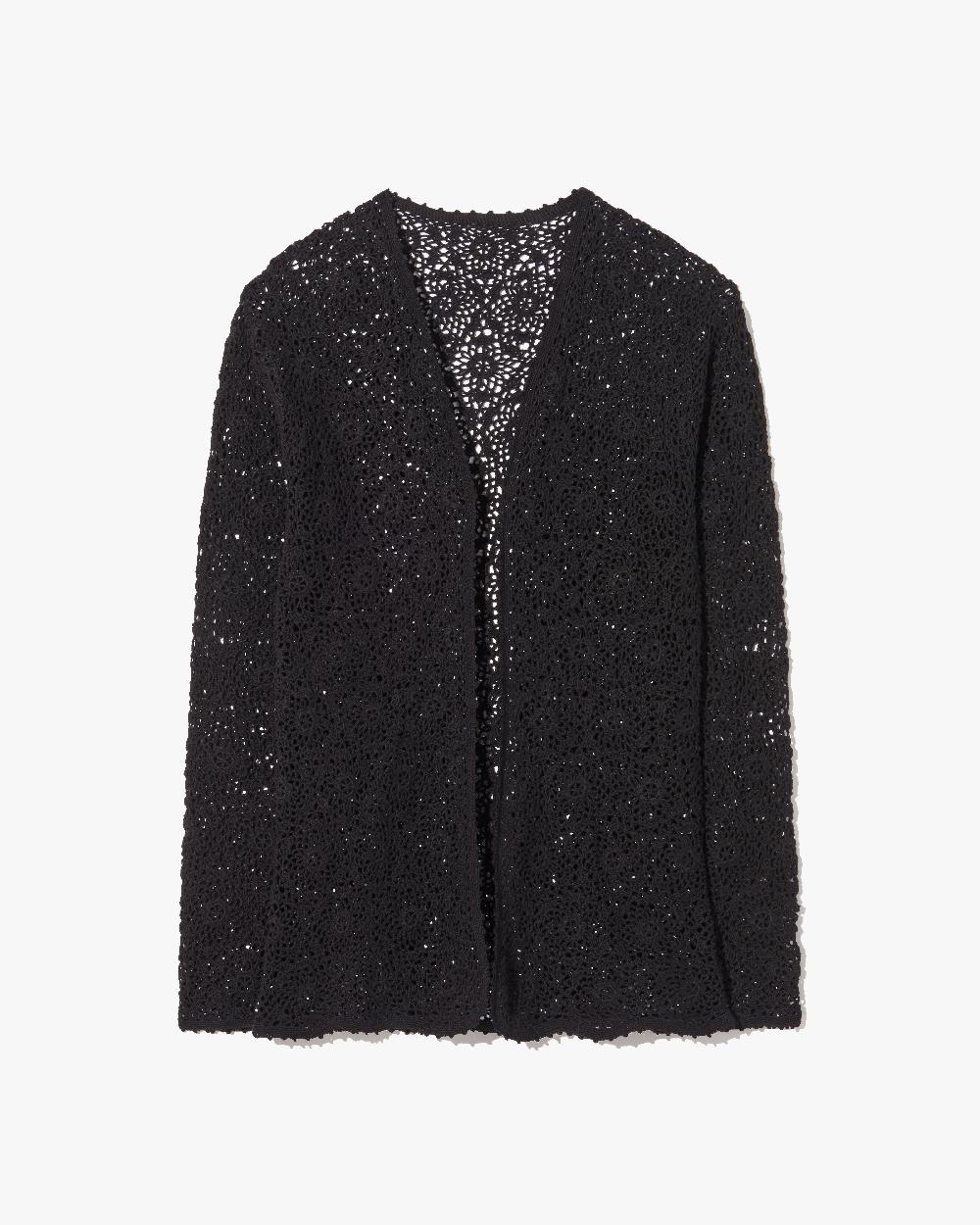 nili lotan STACY CARDIGAN BLACK