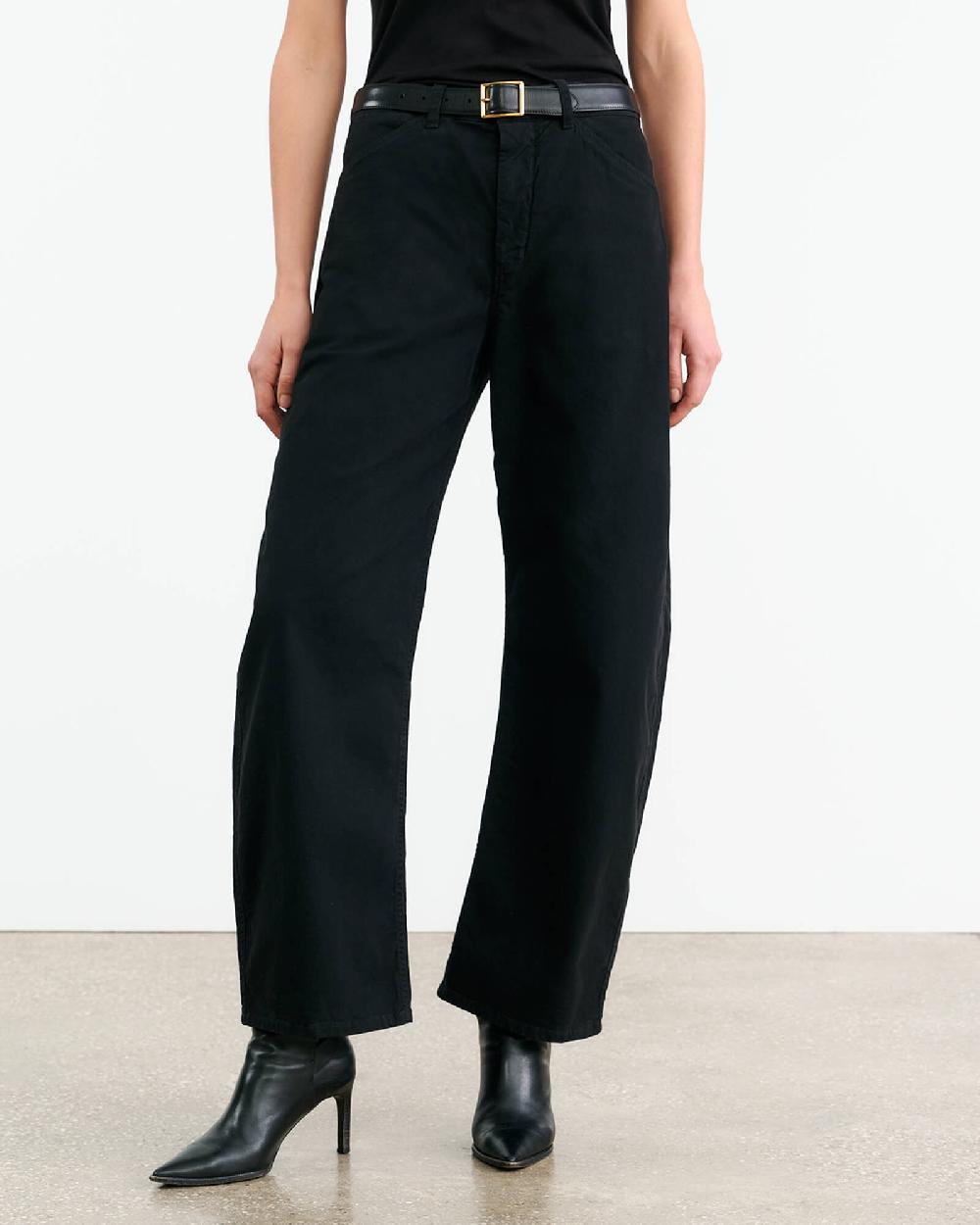 Nili Lotan TRIBECA COTTON PANT VINE