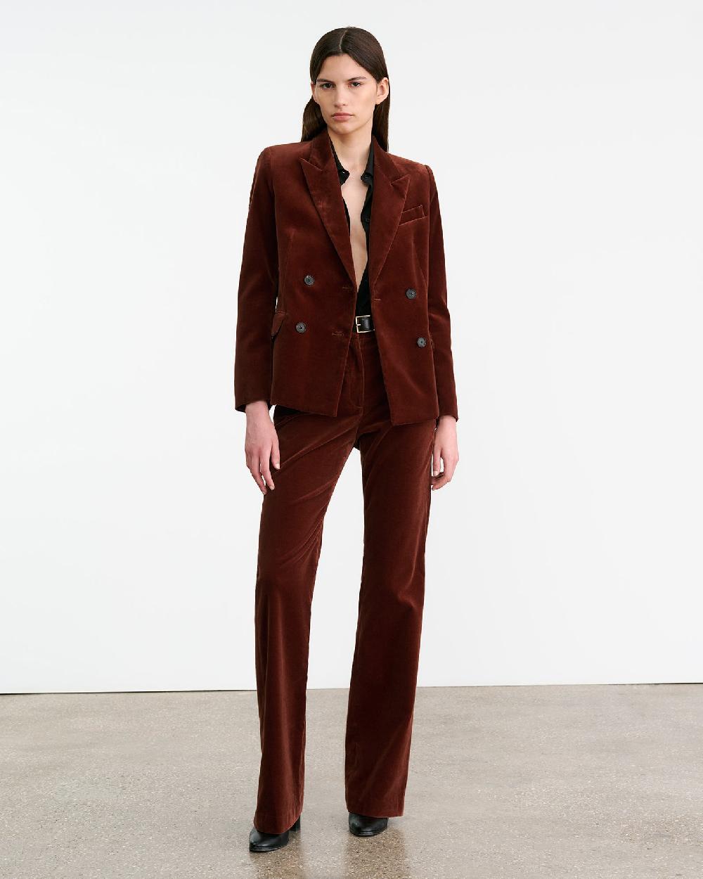 Nili Lotan VEDA BLAZER BURNT SIENNA