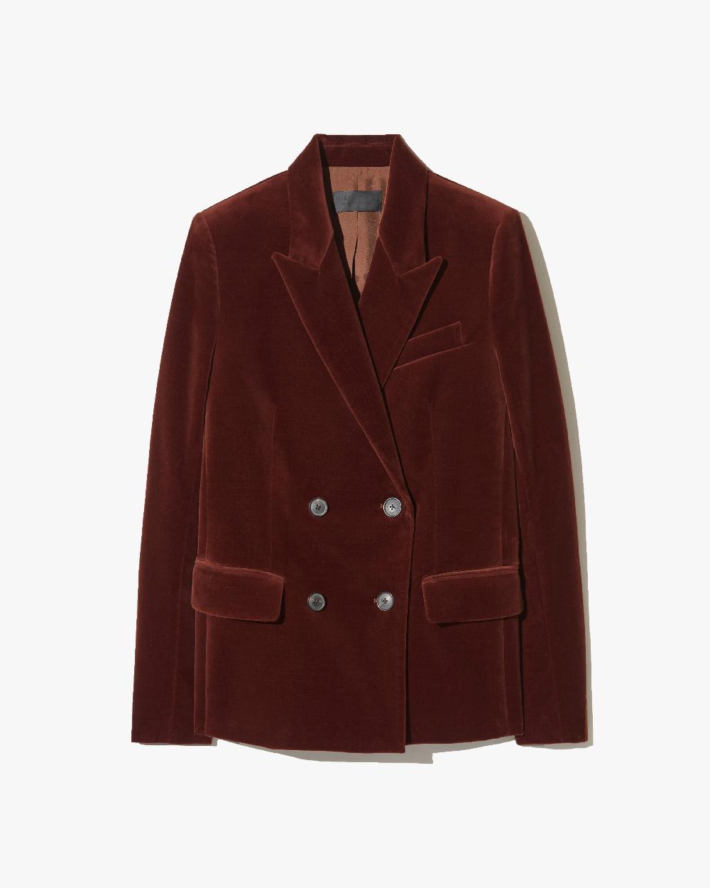nili lotan VEDA BLAZER BURNT SIENNA