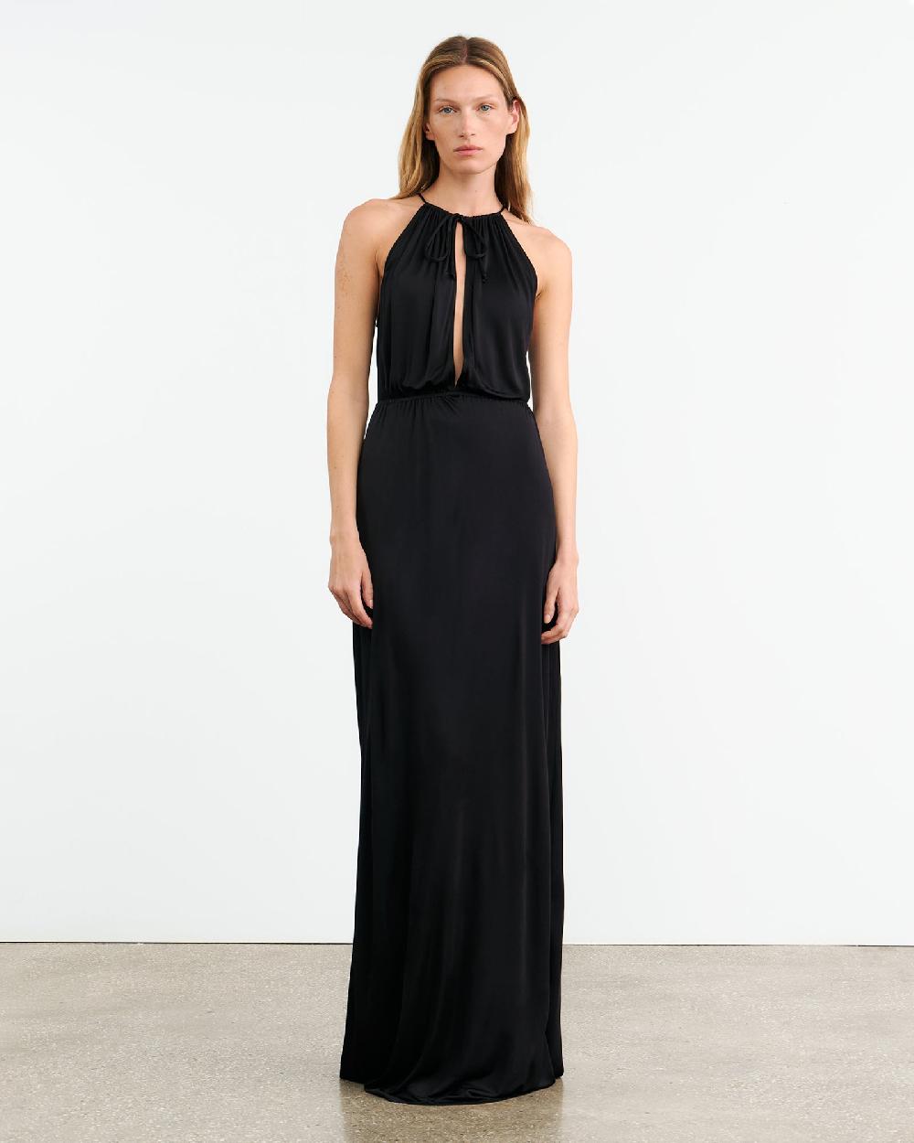 Nili Lotan VESPER DRESS BLACK