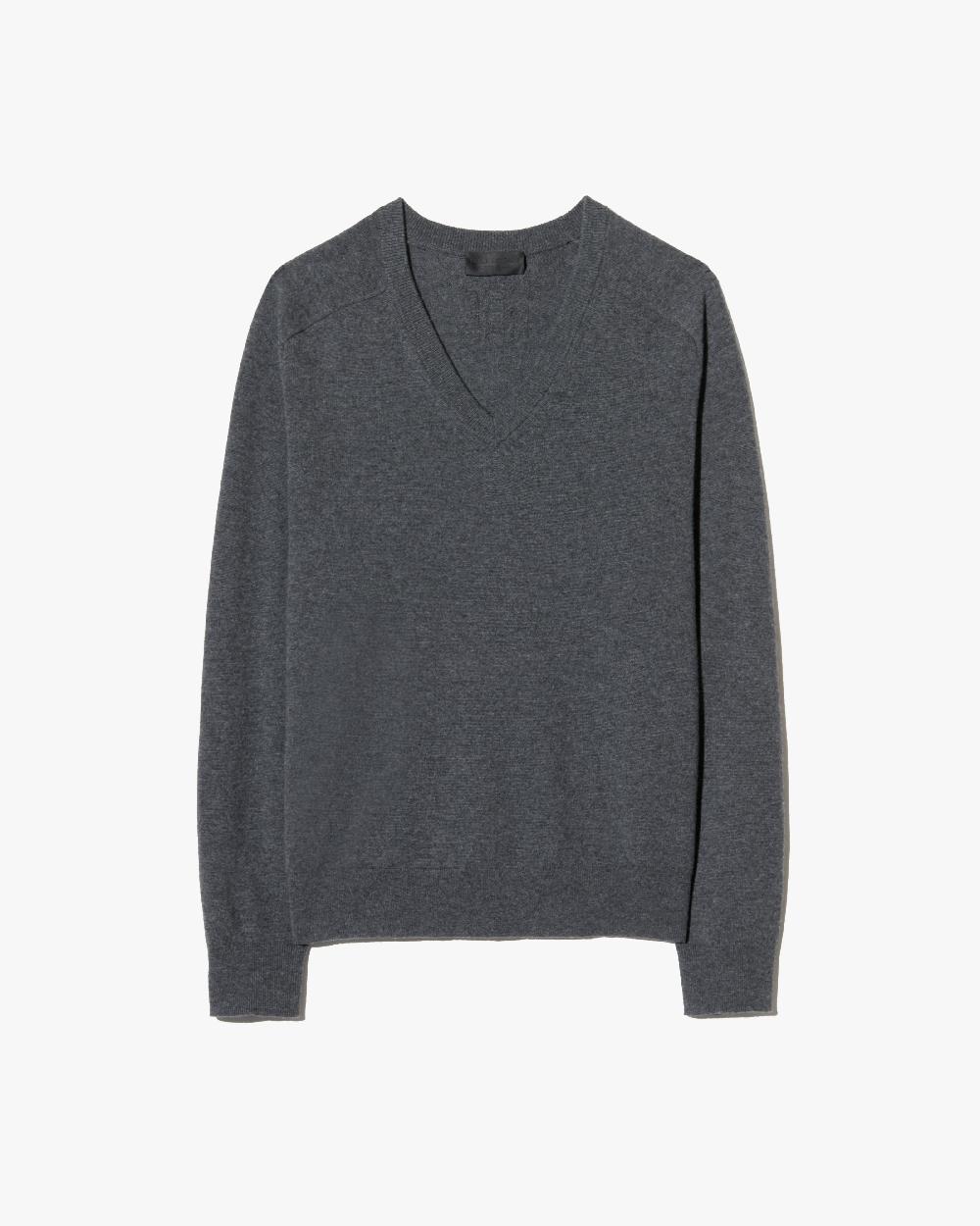 nili lotan VINEDA CASHMERE SWEATER CHARCOAL
