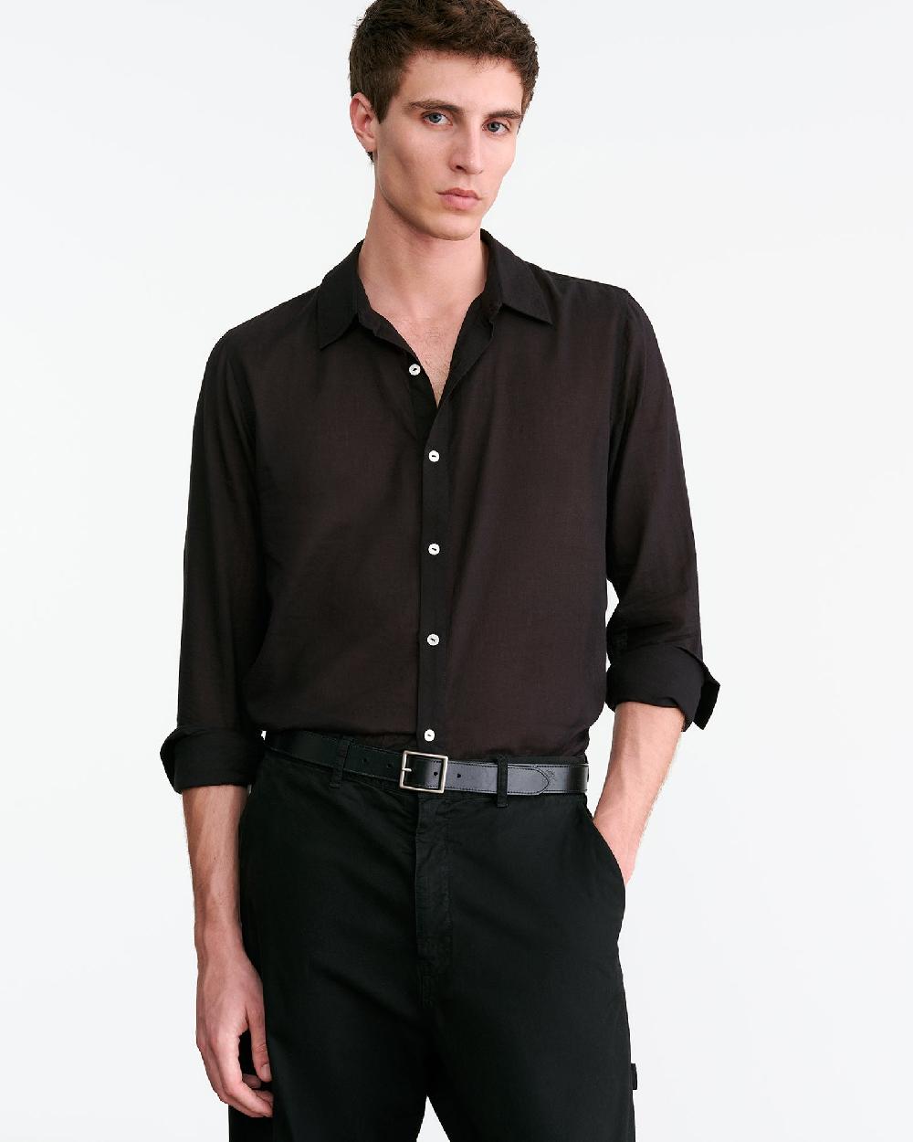 Nili Lotan VITUS SHIRT BLACK