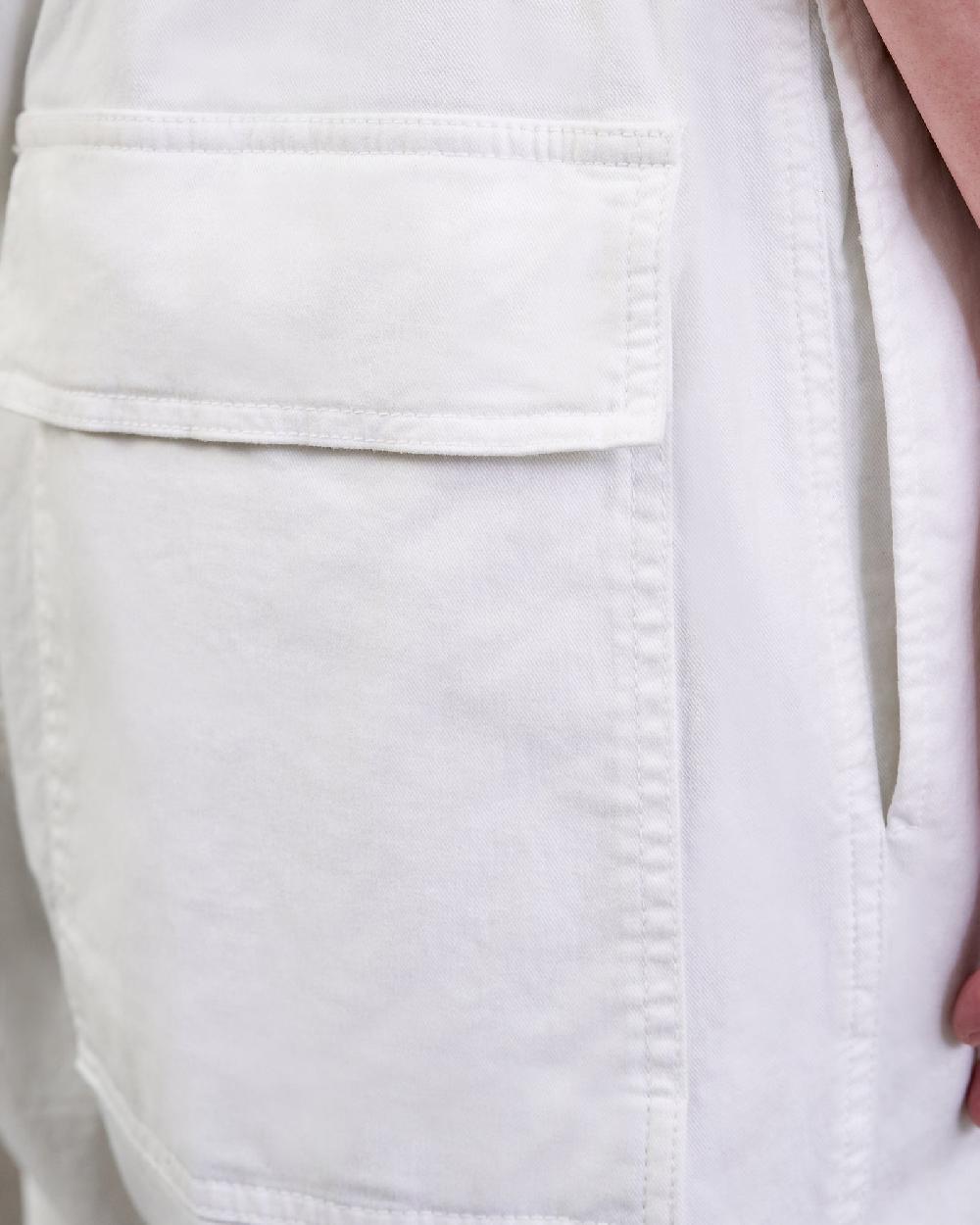 Nili Lotan WALKER COTTON PANT WHITE