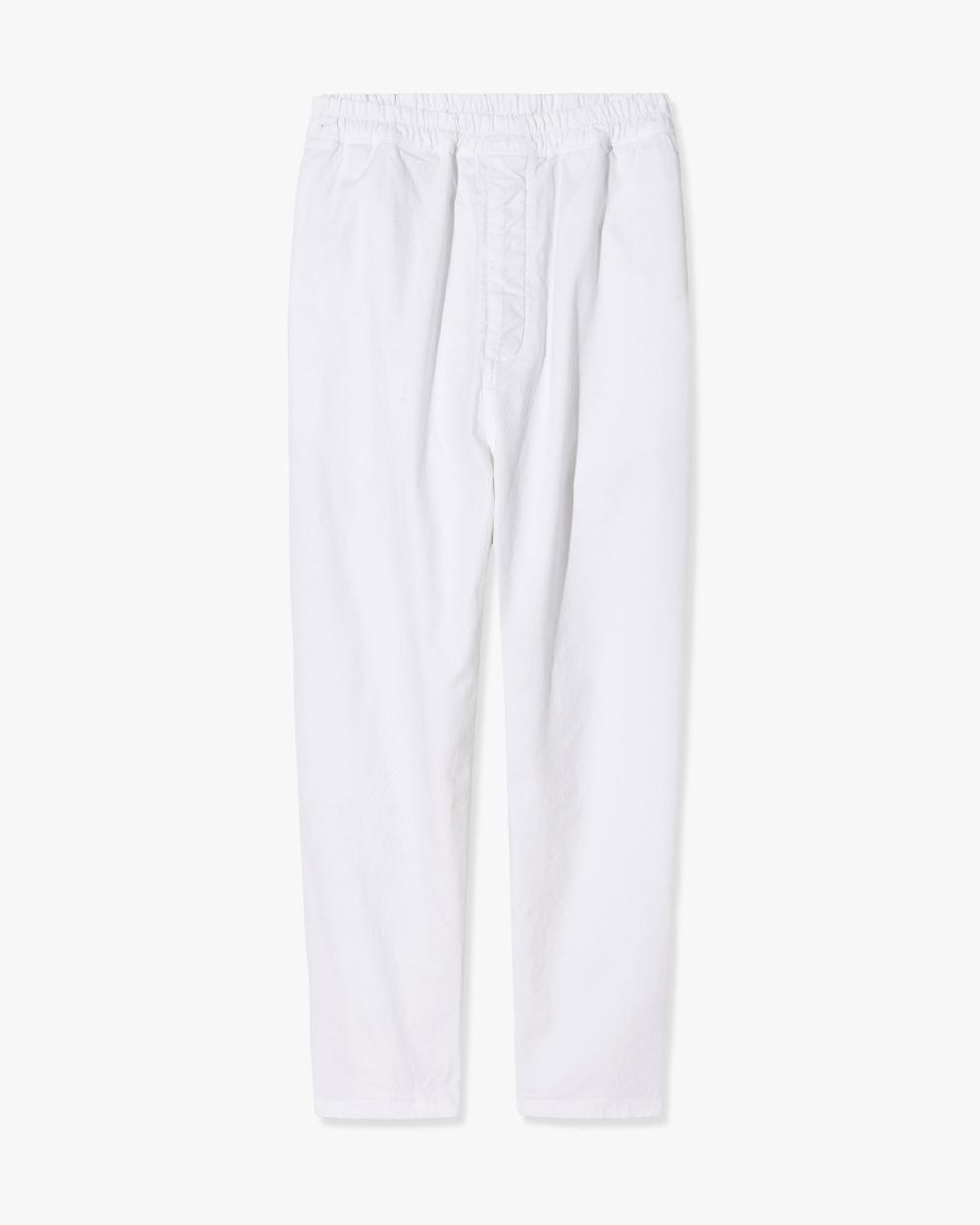 nili lotan WALKER COTTON PANT WHITE