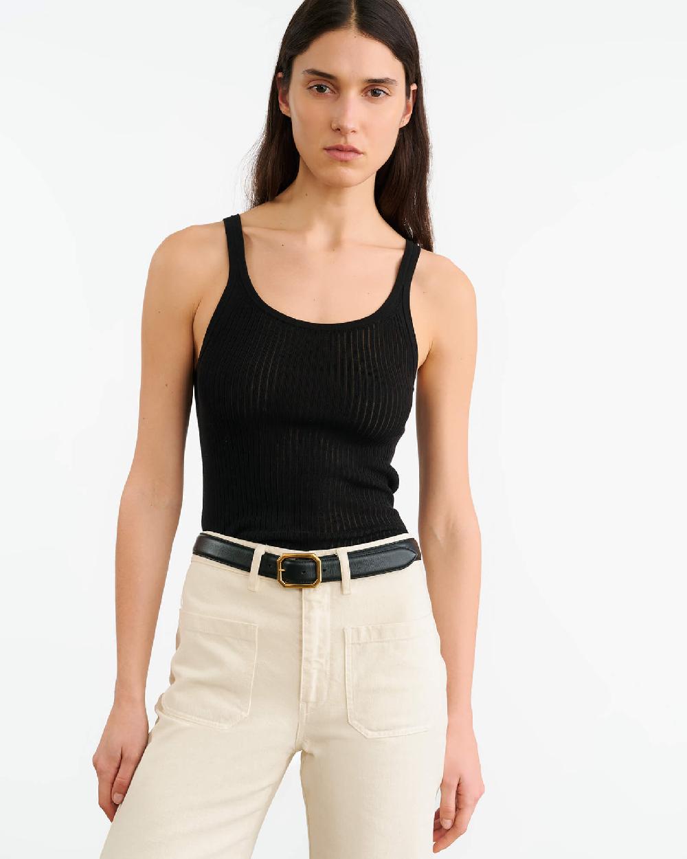 Nili Lotan WRENLEY TANK IVORY