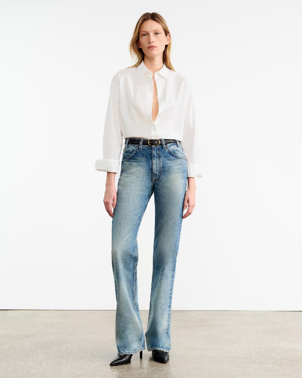 Nili Lotan YORKE SHIRT WHITE